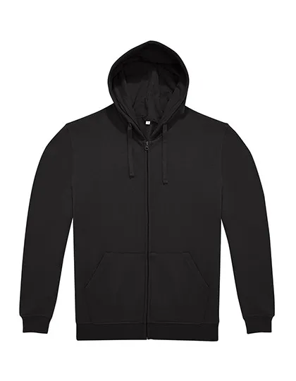 Heren Hoodie met Rits B&C WG009 productfoto