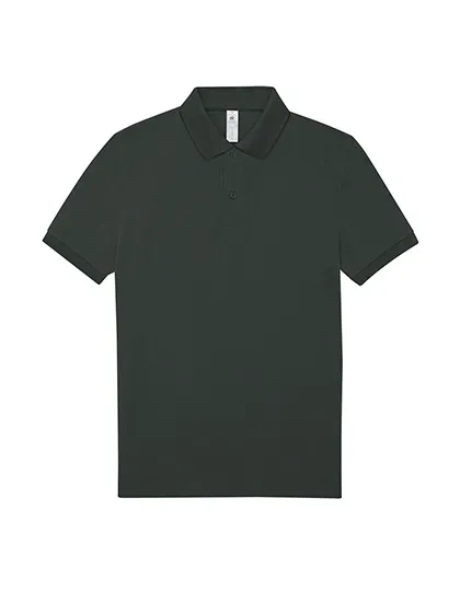 Heren Polo B&C PU424 in Heren Polo B&C PU424 Dark Forest