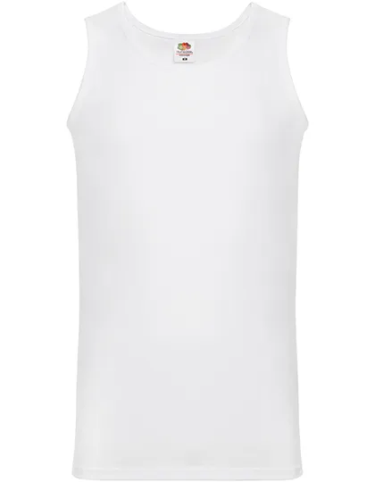 Heren Tanktop Fruit of the Loom Athletic 61-098-0 in Heren Tanktop Fruit of the Loom Athletic 61-098-0 - White