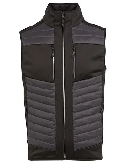 Heren Bodywarmer Regatta TRA905 in Heren Bodywarmer Regatta TRA905 Grijs-Zwart