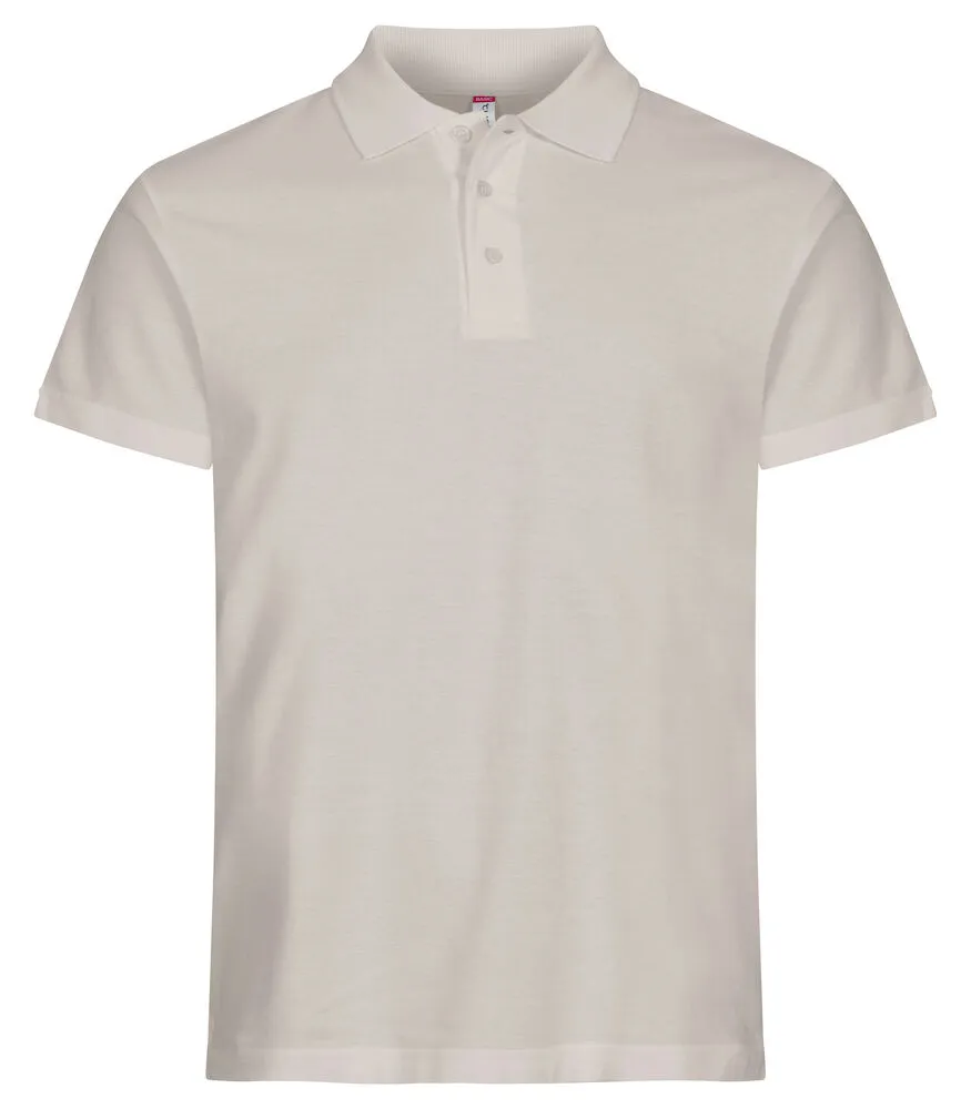 Heren Polo Clique Basic 028230 in Heren Polo Clique Basic 028230 Steen Grijs