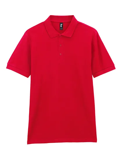 Heren Poloshirt Gildan Hammer Piqué 85800 in Heren Poloshirt Gildan Hammer Piqué 85800 Red