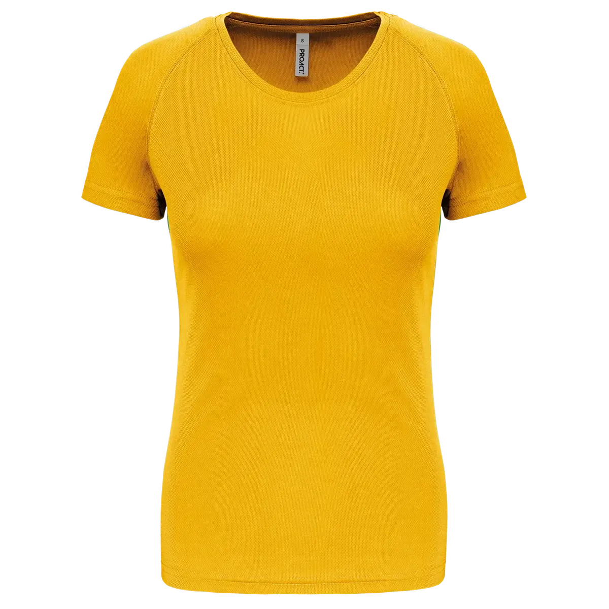 Dames Sportshirt Proact PA439 in Dames Sportshirt Proact PA439 - True Yellow