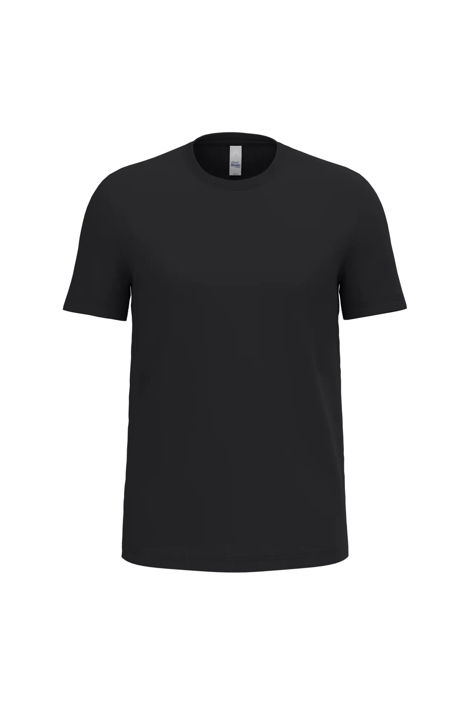 T-shirt iDeal170 uniseks T-shirt IB316 in T-shirt iDeal170 uniseks T-shirt IB316 - Ideal Black