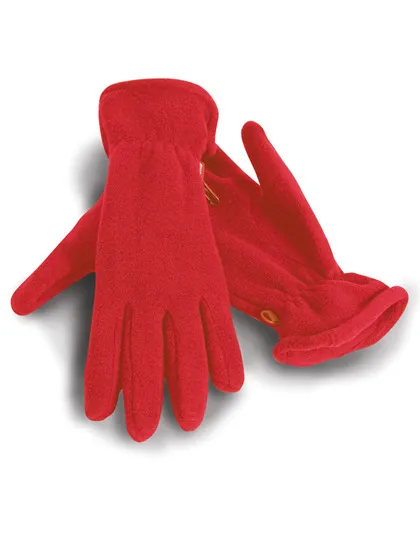 Fleecehandschoenen Result R144X in Fleecehandschoenen Result R144X Rood