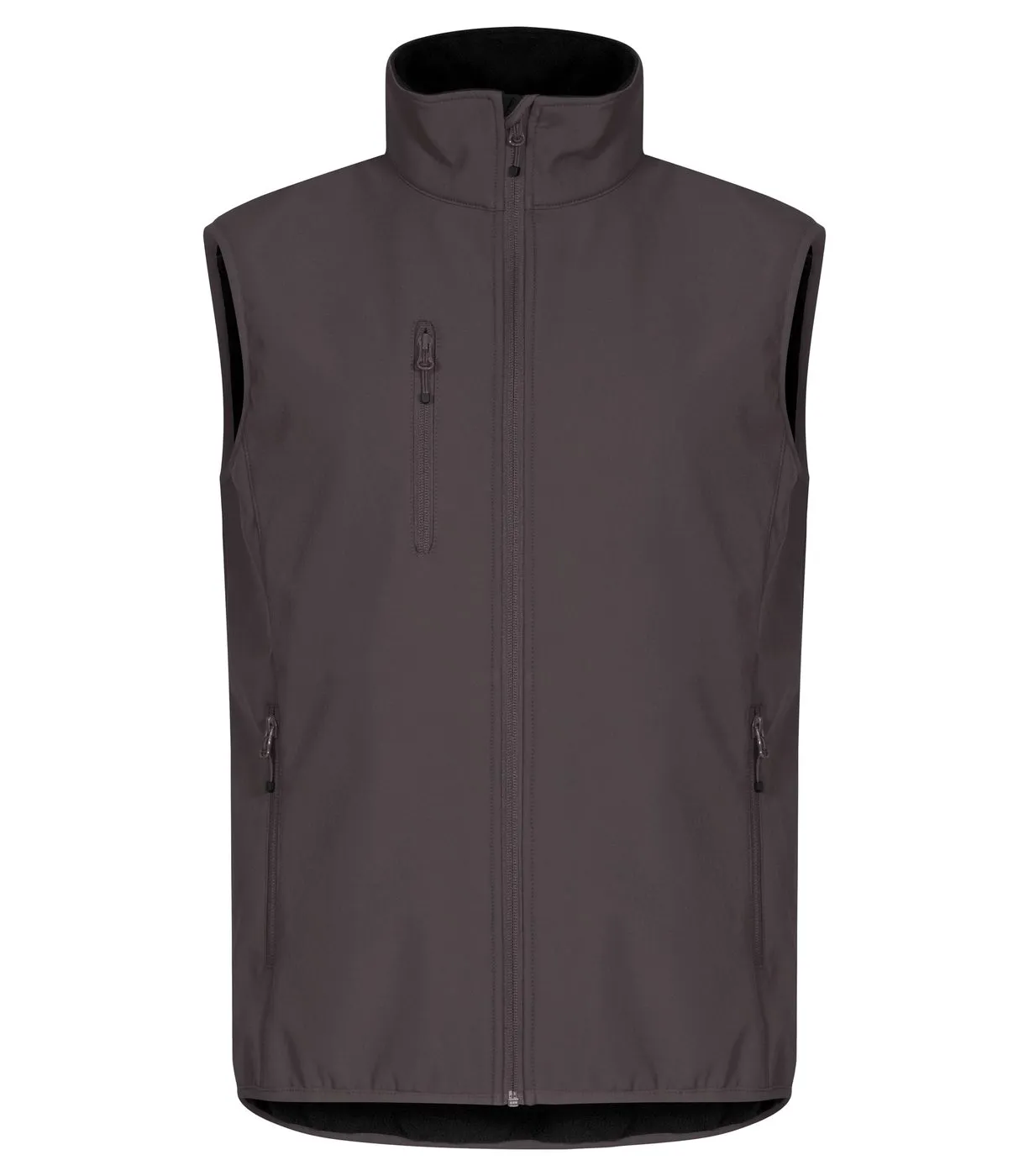 Heren Softshell Bodywarmer Clique Classic 0200911 in Heren Softshell Bodywarmer Clique Classic 0200911 Donkergrijs