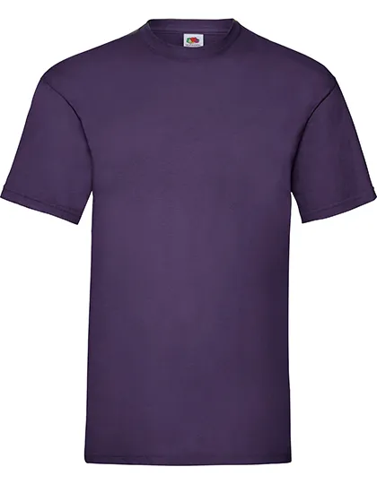 T-shirts Fruit of the Loom Value weight 61-036-0 in T-shirts Fruit of the Loom Value weight 61-036-0 - Purple
