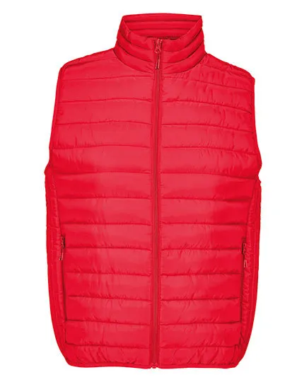 Heren Bodywarmer SOLS Stream 04020 in Heren Bodywarmer SOLS Stream 04020 rood