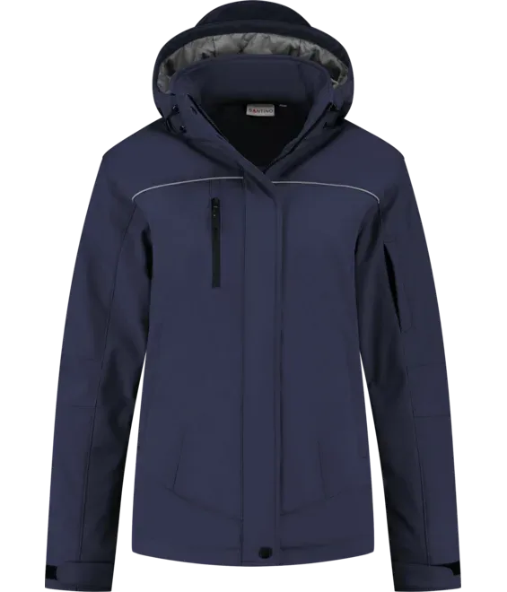 Dames Softshell Jas Santino STOCKHOLM in Dames Softshell Jas Santino STOCKHOLM Real Navy