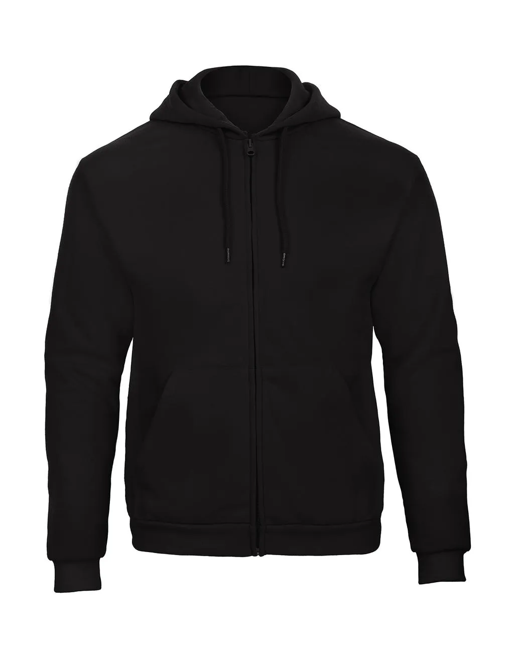 Heren Hoodie met rits B&C WUI25 ID.205 productfoto