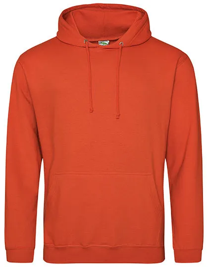 Heren Hoodie College AWDis JH001 in Heren Hoodie College AWDis JH001 Bunt Orange
