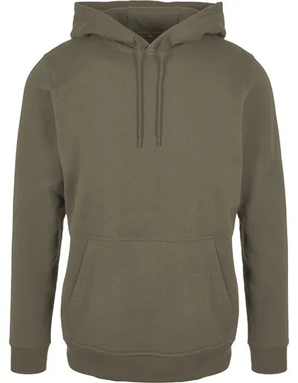 Heren Hoodie Basic Build Your Brand BB001 in Heren Hoodie Basic Build Your Brand BB001 - Olive