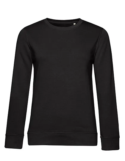 Organische Dames Sweater B&C  Inspire Crew Neck Sweat WW32B productfoto