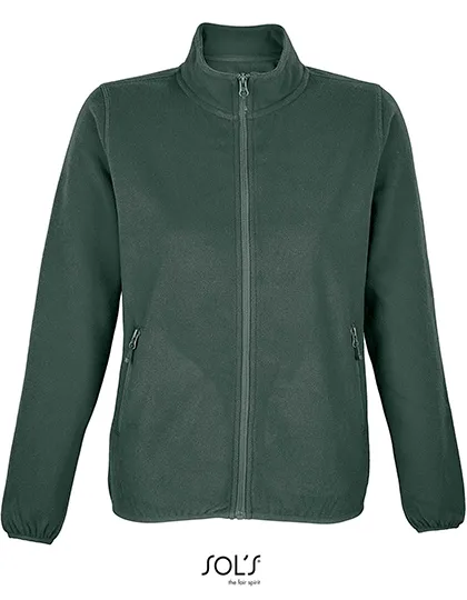 Dames Fleece Vest Sol's 03824 in Dames Fleece Vest Sol's 03824 Forest Green