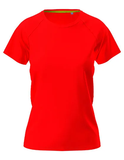 Dames Sportshirt Stedman ST8500 in Dames Sportshirt Stedman ST8500 - Scarlet Red