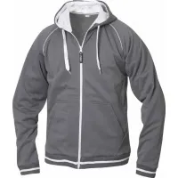 Hooded sweater met rits Clique Gerry 021051 productfoto