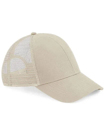 Trucker Caps Organic Cotton Beechfield B60 in Trucker Caps Organic Cotton Beechfield B60 Sand