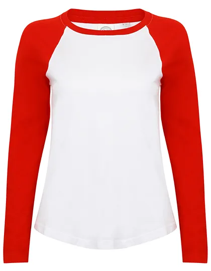 Dames Baseball T-shirt SF SK271 productfoto