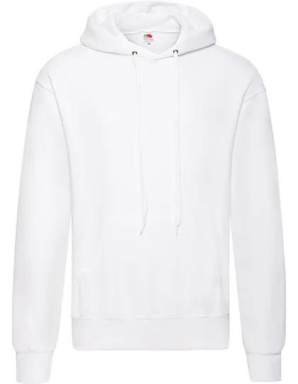 Heren Hoodie Classic Fruit of the Loom 62-208-0 in Heren Hoodie Classic Fruit of the Loom 62-208-0 wit
