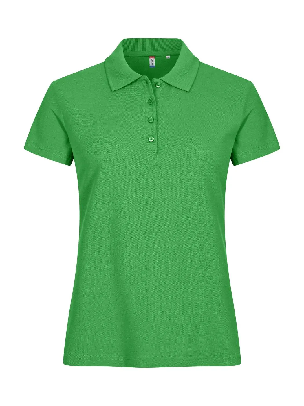 Dames Polo Clique Basic 028231 in Appel Groen