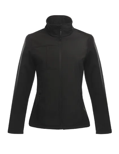 Dames Softshell Jas Octagon II Regatta TRA689 in Dames Softshell Jas Octagon II Regatta TRA689 zwart-Black