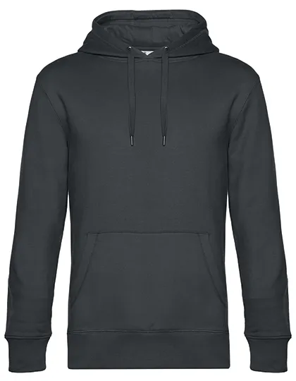 Heren Hooded Sweater B&C KING WU02K in Heren Hoodie B&C KING WU02K Asphalt