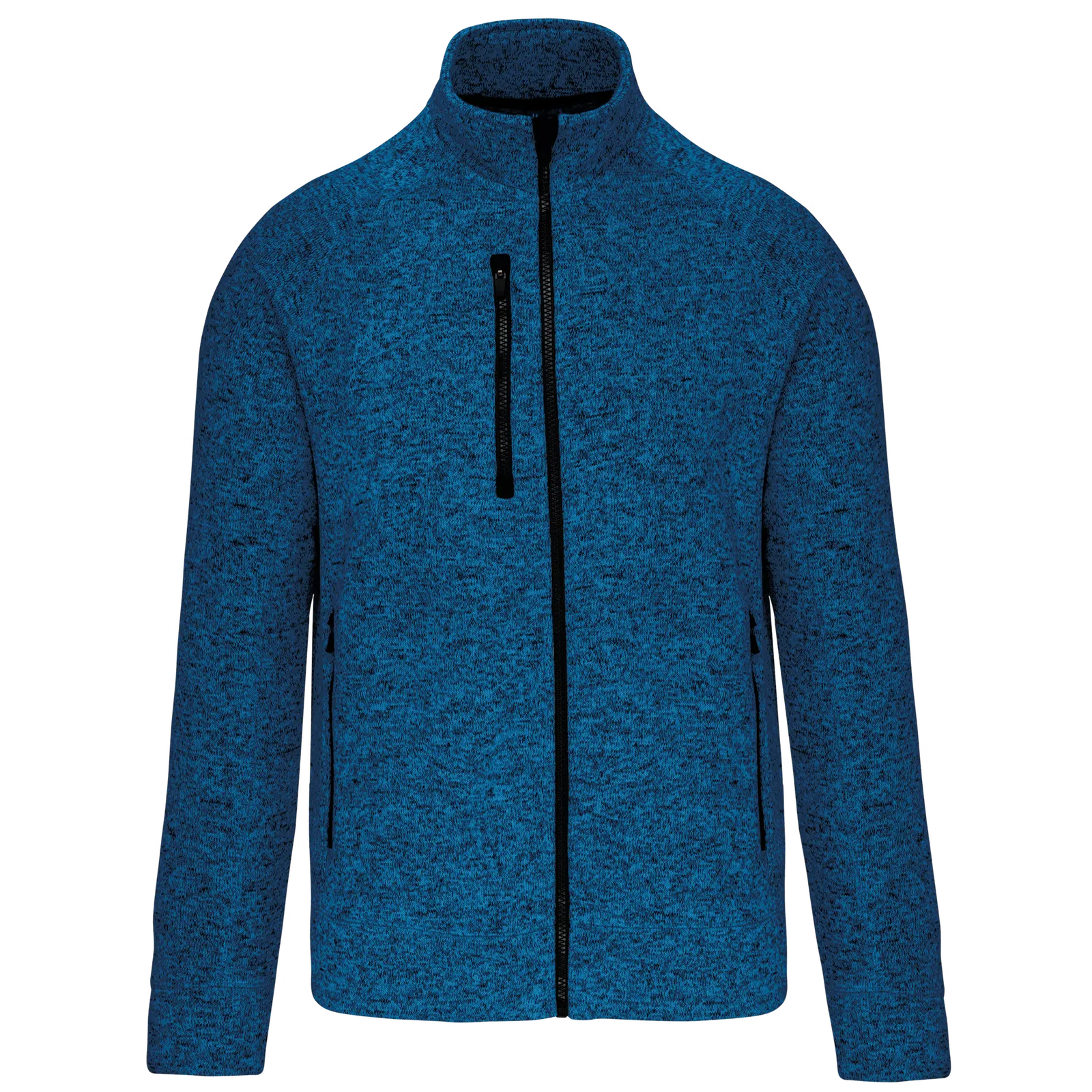 Heren Vest kariban Heather K9106 in LIGHT ROYAL BLUE MELANGE