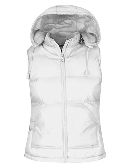 Dames Bodywarmer B&C Zen JW935 in Dames Bodywarmer B&C Zen JW935 wit