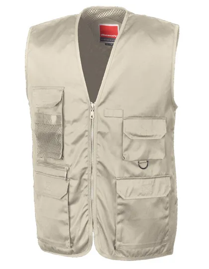 Heren Bodywarmer Safari Result R045X in Heren Bodywarmer Safari Result R045X Camel