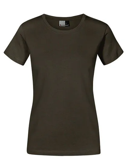 Dames T-shirt Premium-T Promodoro 3005 in Dames T-shirt Premium-T Promodoro 3005 - Khaki
