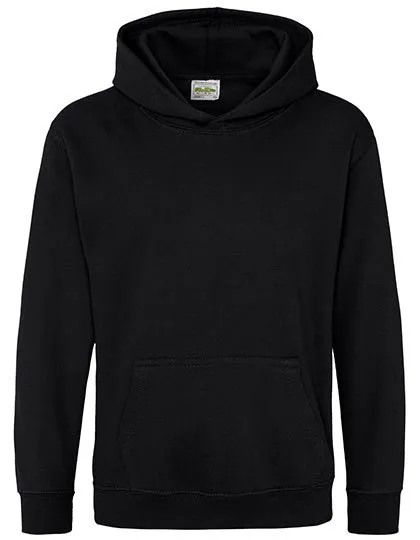 Kinder Hoodie AWDis JH001J in Kinder Hoodie AWDis JH001J Deep Black