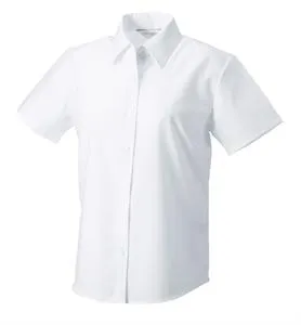 Dames blouse korte mouw Oxford Russell 933F productfoto