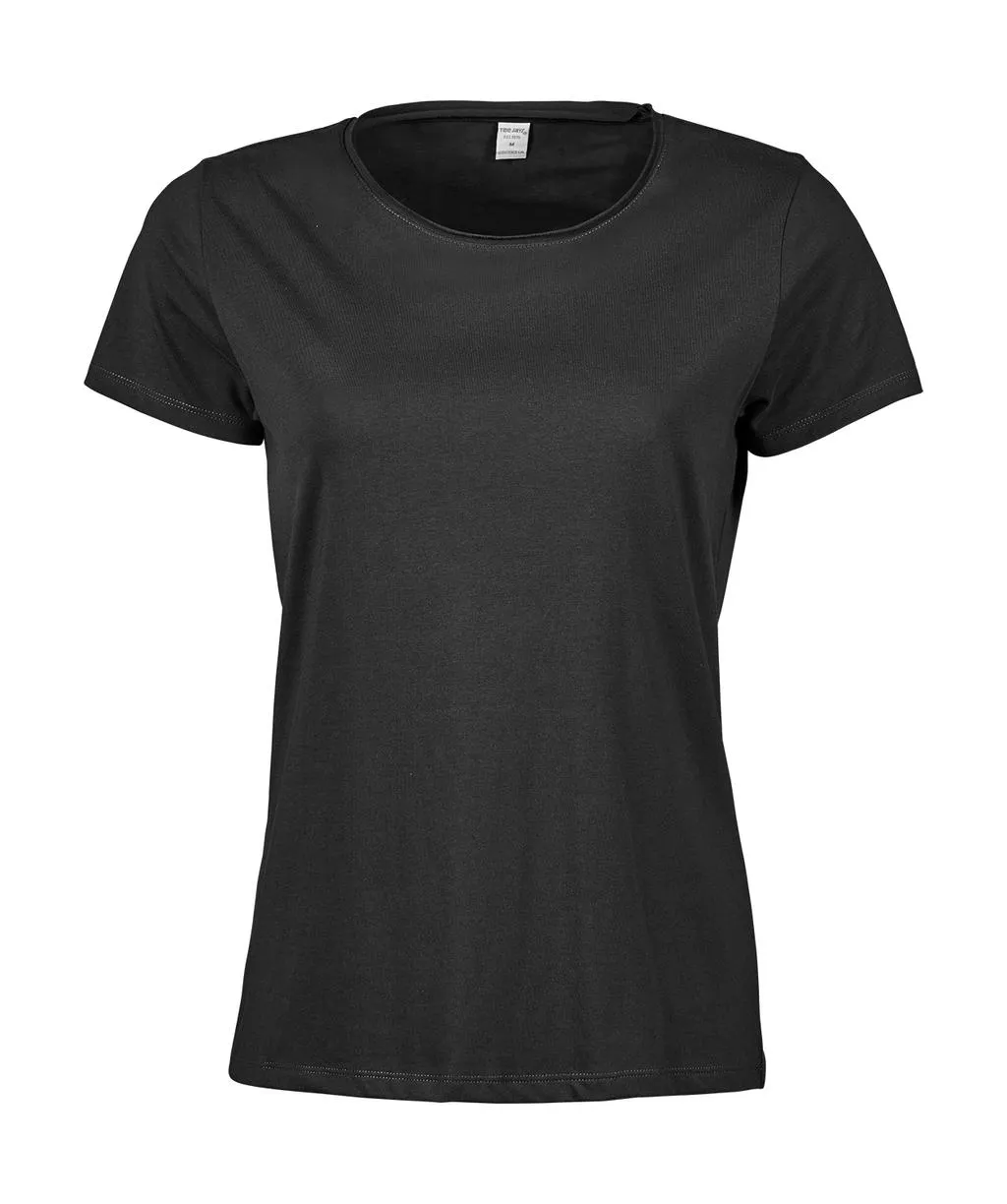 Dames T-shirt Tee Jays 5061 Raw Edge productfoto