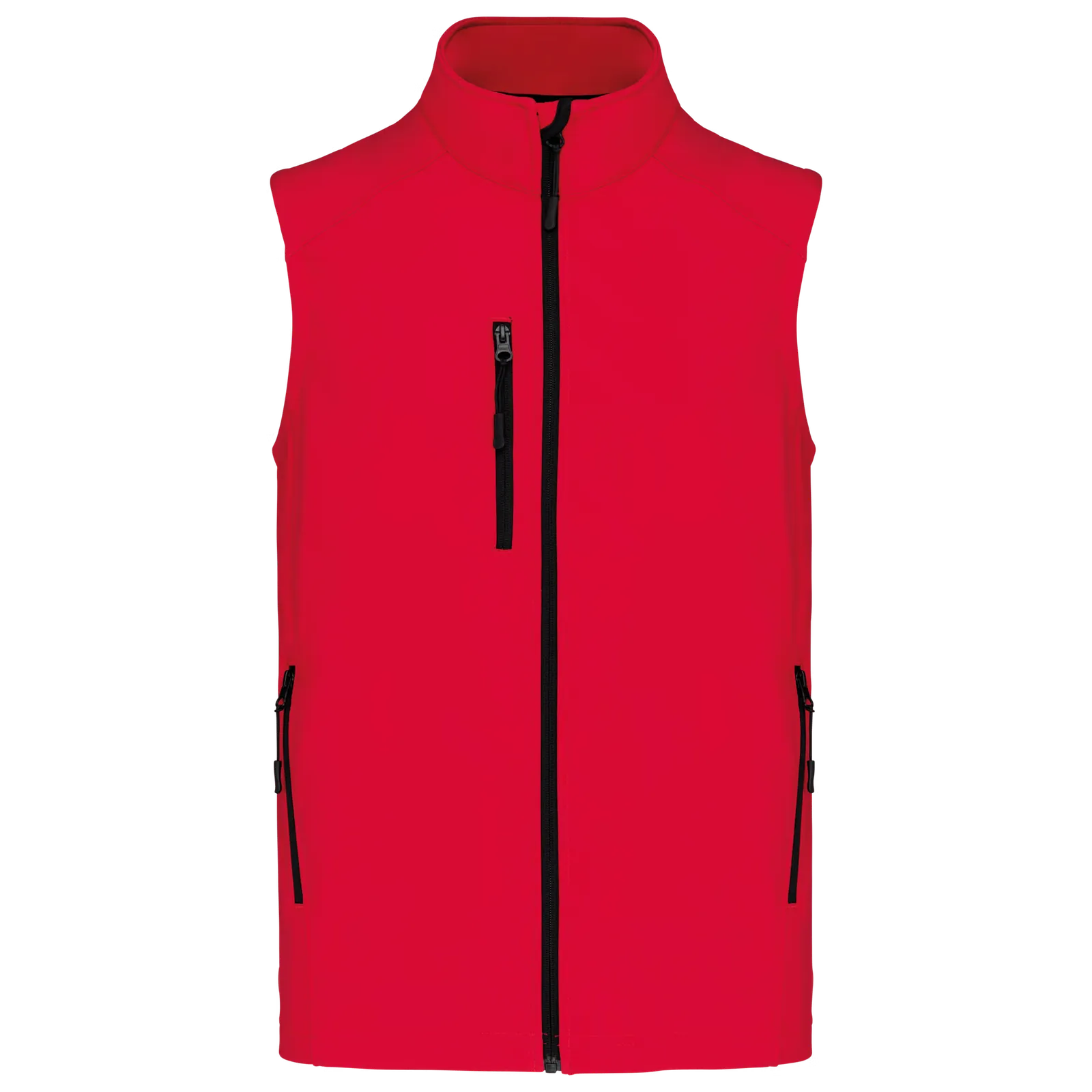 Heren Softshell Bodywarmers Kariban K403 in Heren Softshell Bodywarmers Kariban K403 rood