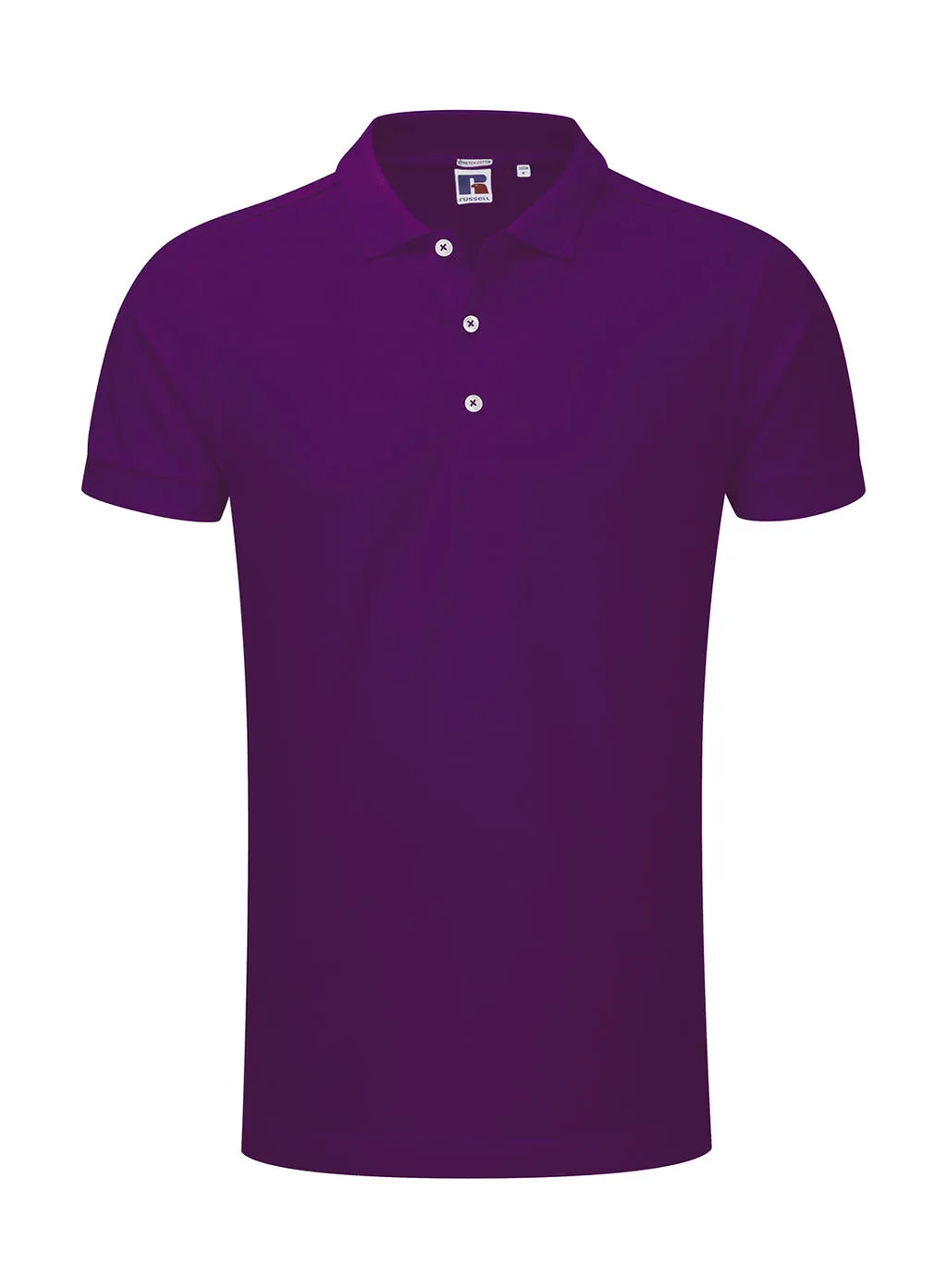 Heren Poloshirt Russell Stretch R-566M-0 productfoto