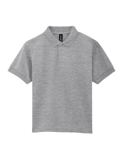 Kinder Polo Gildan DryBlend 8800B in Kinder Polo Gildan DryBlend 8800B Sport Grey