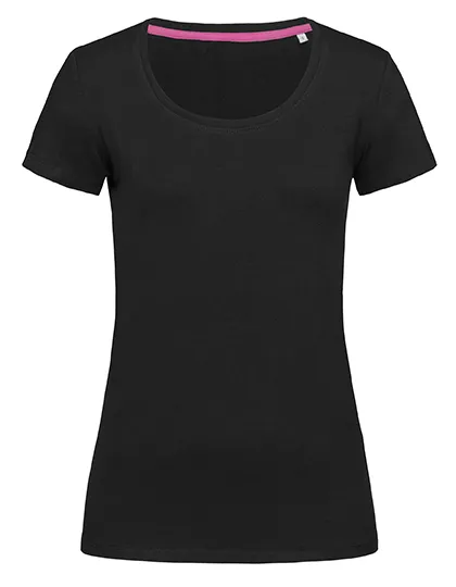 Dames T-shirt Strech Stedman Claire ST9700 in Dames T-shirt Strech Stedman Claire ST9700 - Black Opal