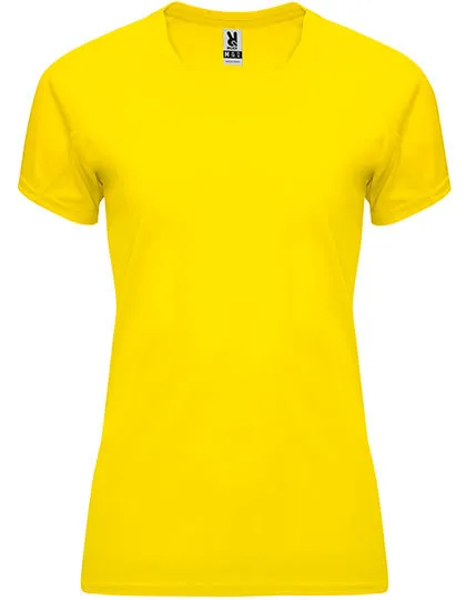 Dames Sportshirt Bahrain Roly CA0408 in Dames Sportshirt Bahrain Roly CA0408 - Yellow
