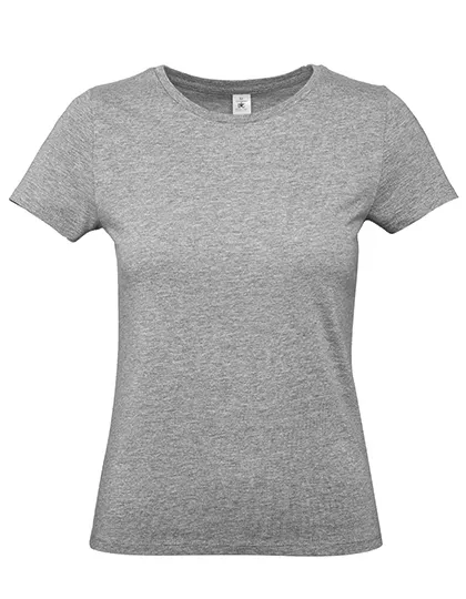 Dames T-shirt B&C E190 TW04T in Dames T-shirt B&C E190 TW04T - Sport Grey