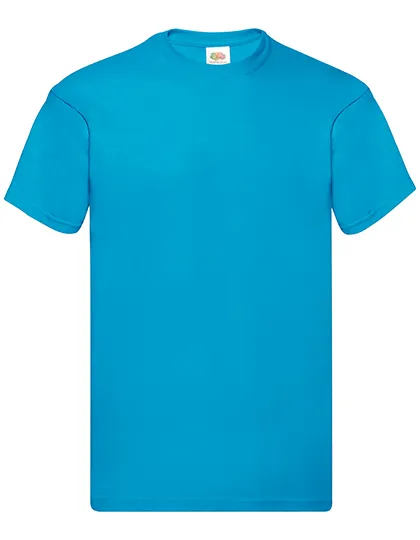 T-shirts Fruit of the Loom Full Cut 61-082-0 in T-shirts Fruit of the Loom Full Cut 61-082-0 - Azure Blue