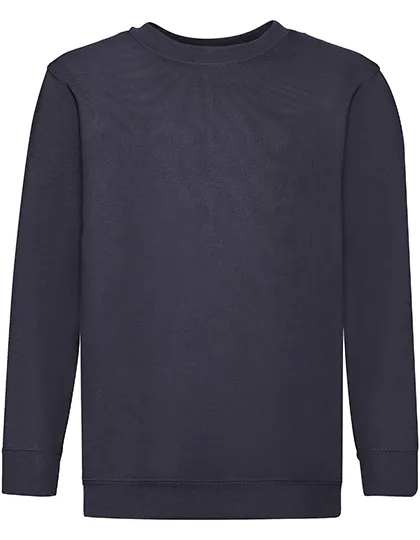 Kinder Sweater Fruit of the Loom 62-041-0 in Kinder Sweater Fruit of the Loom 62-041-0 deep navy