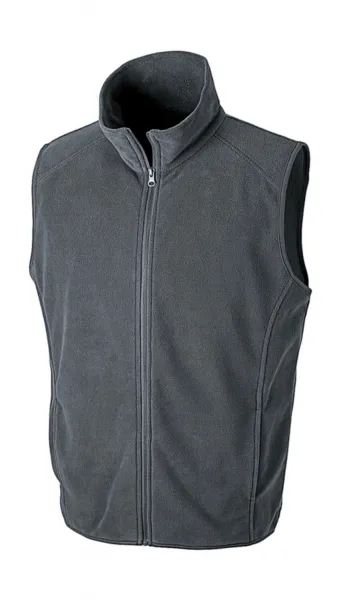 Fleece Bodywarmer Micro Result R116XF in Fleece Bodywarmer Micro Result R116XF Charcoal