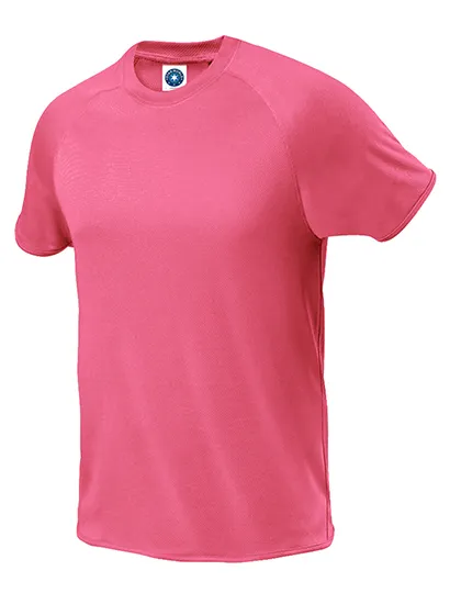 Heren Sportshirt Starworld SW300 in Heren Sportshirt Starworld SW300 Fluo Pink