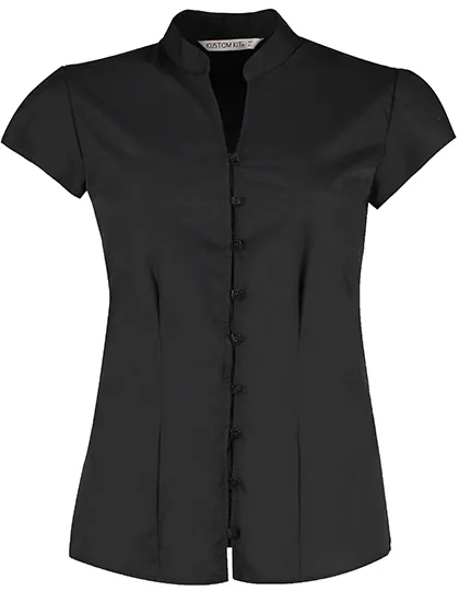 Dames blouse Kustom Kit KK727 korte mouw productfoto