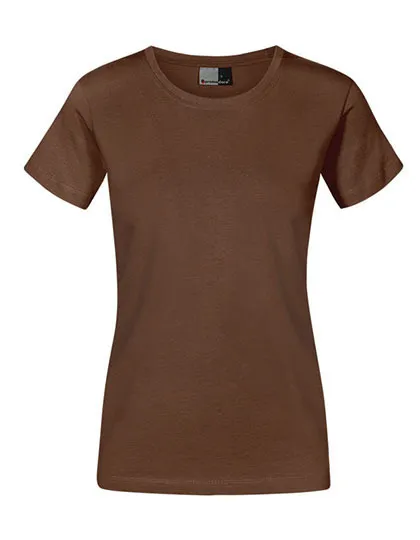 Dames T-shirt Premium-T Promodoro 3005 in Dames T-shirt Premium-T Promodoro 3005 - Brown