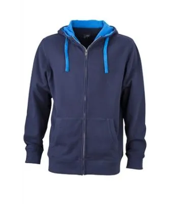 Hooded Sweaters James & Nicholson Lifestyle JN963 productfoto