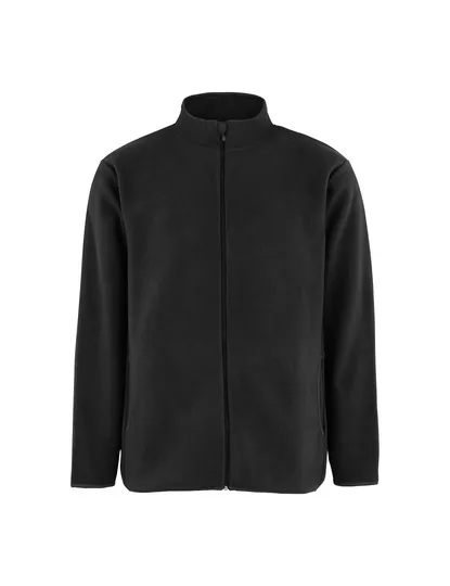 Heren Fleece vest Neutral Recycled R73601 in Heren Fleece vest Neutral Recycled R73601 Black