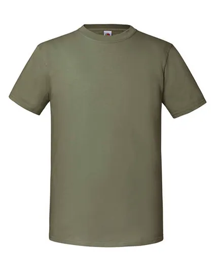Heren T-shirt Ringspun Premium Fruit of the loom 61-422-0 in Heren T-shirt Ringspun Premium Fruit of the loom 61-422-0 - Classic Olive
