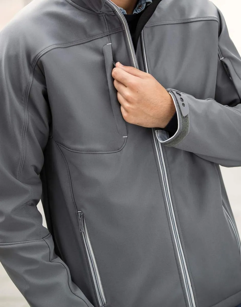 Heren Softshell Jas Russell Bionic R-410M-0 productfoto