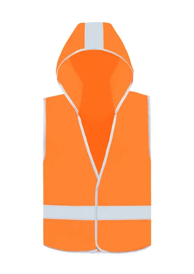Veiligheidshesjes Kinderen Korntex KX504 in Veiligheidshesjes Kinderen Corntex KX504 signaal oranje